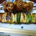 居酒屋いわい - ネギ焼きのネギもしっかりたくさんある