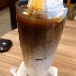 珈琲館 - アイス 黒糖オレ♪
