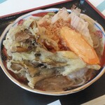 奥越前　はいから茶屋 - 九頭竜まいたけ天ぷらおろしそば