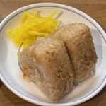 ウエストうどん - かしわおにぎり