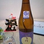 猫ダイニングＡ・caT - 純米酒「恋の川」地酒にこだわった山形県鯉川酒造さんの純米酒。やや辛口で冷やしても美味しいお酒です。