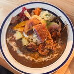 Mer海と芸術の家 - ランチカレートッピング全盛り