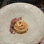 Beef Laboratory - 油そば　蛍烏賊添え