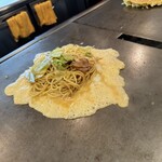 お好み焼 きじ - 「もだん焼」らしい