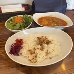 Thousand Curry - 料理写真:ふわふわたまごのチキンカリー（3辛）
