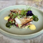 298391697 - カッポンマーグロ 魚介のサラダ仕立て
                        ジェノベーゼ アイオリソース