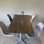 テン リバーサイド - テーブル席（予約済みだった）