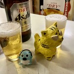 イマナカ酒店 - アサヒスーパードライの大瓶で