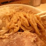 江戸甘 - 超長～い縮れ麺