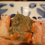 くろぎ - 香箱蟹三杯酢掛け