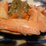 くろぎ - 香箱蟹三杯酢掛け