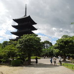 再来 - 東寺の木造建築日本一の高さを誇る五重の塔、５５メートル