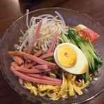 味源 - 冷麺と炒飯 ランチ セット 750円