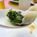 鼎泰豊 - 野菜餃子（チンゲン菜）