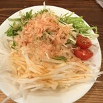 やきとり 松吉 - 大根サラダ