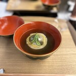 赤坂 菊乃井 - 蓋物 甘鯛山菜新茶仕立て