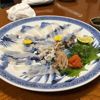 すし一 - おこぜの薄造り