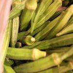 味酒 かむなび - 今朝採れのおくら！