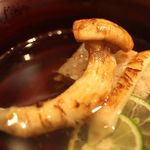 味酒 かむなび - 小海老のつくねと早松の蒸し煮