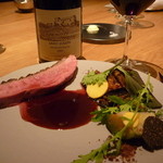 Point - ビュルゴー鴨のロティと赤グラス'14.8