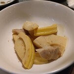 炭火やきとり おざき - タケノコ