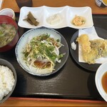 漁師の家めし 英進丸 名倉 - 名倉定食(サワラたたき)