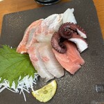 漁師の家めし 英進丸 名倉 - お造り盛り合わせ