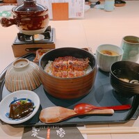 うなぎ･ひつまぶし炭櫓 京都四条河原町店 - 竹ひつまぶしと茶わん蒸し