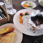 包み焼きハンバーグシチュー