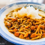 ヨコクラうどん - なめこおろしぶっかけ
