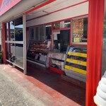 西邑かしわ専門店 - 店舗入口