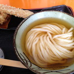 空飛ぶうどん やまぶき家 - ひやかけ小と竹輪天