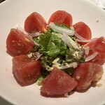 デリー - トマトサラダ