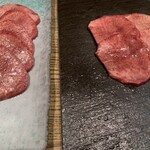 焼肉ハウス大将軍 - 極みタン、上タン塩