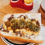 フーディカル ヒーローズ - ハラペーニョチーズステーキ　玉ねぎ増し