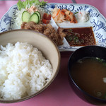 逢来園 - 豚生姜焼き定食