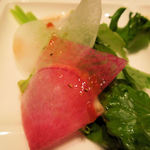 オールデイダイニング　ラジョウ - お替りのサラダ