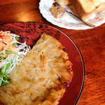 オキザリス - ロスティーのハーフでジャガイモのみ。端がパリッとしてて美味しいぞ