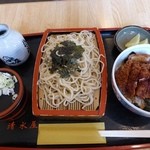 そば処 清水屋 - カツ丼セット