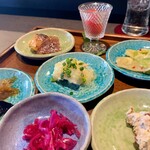 福神来々 - 前菜７種