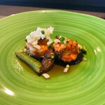 福神来々 - 海老 発酵唐辛子レモングラス焼き物