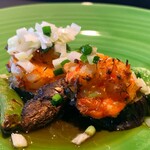 福神来々 - 海老 発酵唐辛子レモングラス焼き物