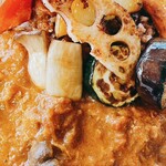 オーガニックカフェ・ラムノ - カレーのアップ