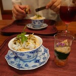 新門前 米村 - イカの冷製パスタ