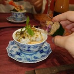 新門前 米村 - イカの冷製パスタ