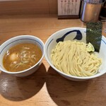 つじ田 - 濃厚味玉つけ麺（1,250円）