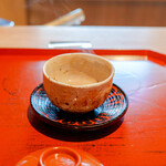 御料理ふじ居 - 紫蘇が香る白湯