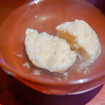 御料理ふじ居 - 白海老真丈