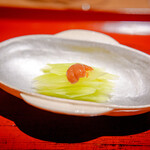 御料理ふじ居 - ふきの梅肉