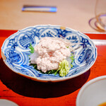 御料理ふじ居 - お造りのカワハギ